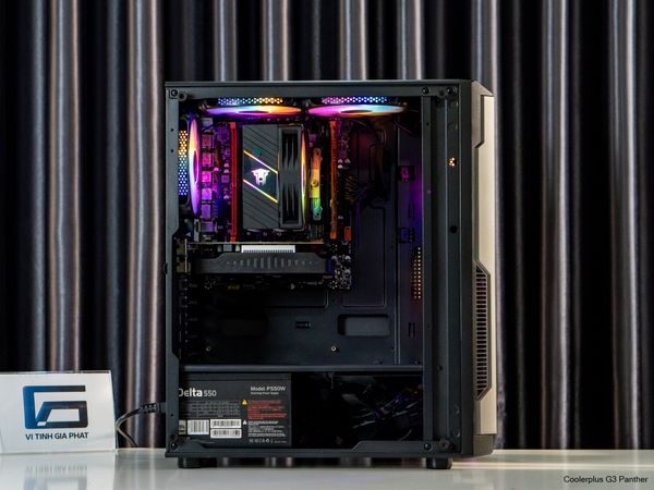 PC Gaming AMD Ryzen 5 3400G - RX 550 4GB - RAM 16G - SSD 512G NVMe