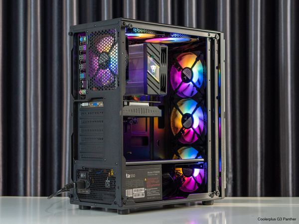 PC Gaming AMD Ryzen 5 3400G - RX 550 4GB - RAM 16G - SSD 512G NVMe