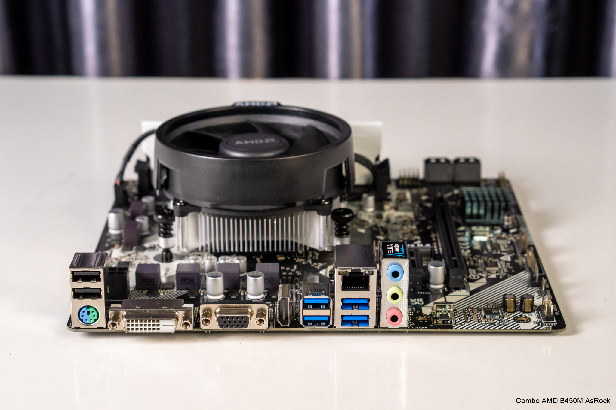 Combo Mainboard AMD B450M - Ryzen 5 5600X - Ram 8G/3200 - New Box