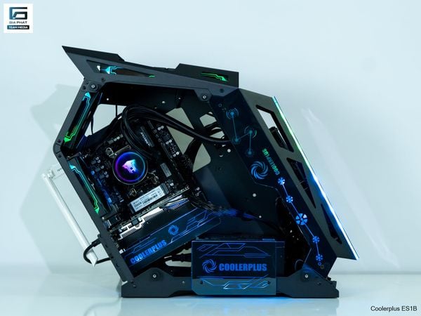 PC Gaming AMD Ryzen 5 5500 mạnh như i5 11400F - GTX1060 6G - SSD NVMe 512G - RAM 16G