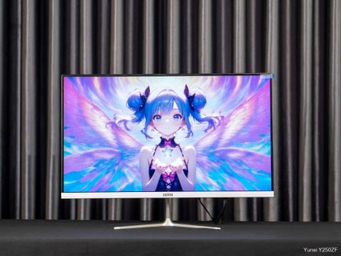 Yunsi Y250ZF Phẳng (24.5 inch, 100Hz, FHD, 1ms, VGA -HDMI) - Màu trắng