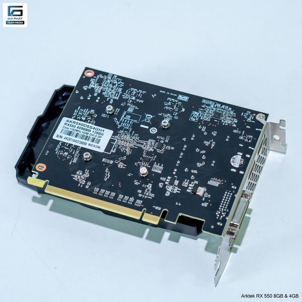 Card màn hình Arktek RX 550 8GB GDDR5 128-bit - New Box