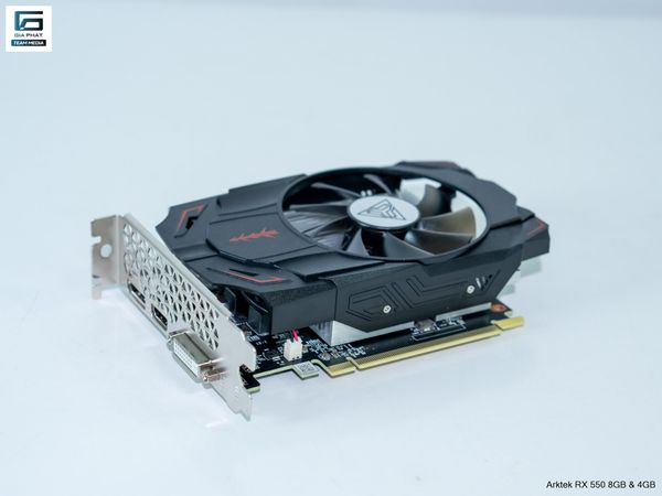 Card màn hình Arktek RX 550 4GB/8GB GDDR5 128-bit - New Box