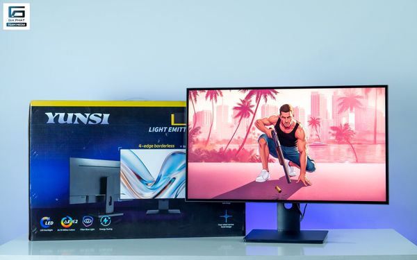 Yunsi Y270SW 27 inch Phẳng (QHD 2K, 180Hz, 1ms, DP+HDMI) - Màu đen