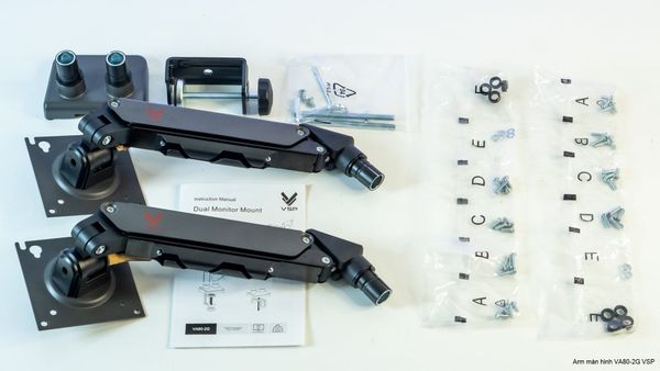 Arm - Giá Đỡ Màn Hình Đôi VSP VA80-2G (17