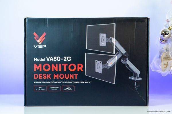 Arm - Giá Đỡ Màn Hình Đôi VSP VA80-2G (17