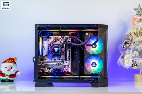 PC Gaming Full Màn Hình (Ryzen 5500 - RTX 3050 6GB - RAM 16G - SSD 512G)
