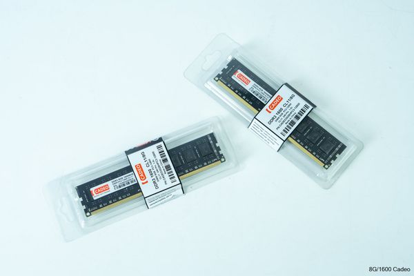Ram máy tính CADEO 8GB/1600 DDR3 không tản - Màu đen
