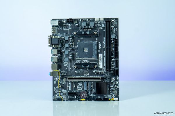 Bo mạch chủ SSTC A520M-HDV DDR4 AM4 - Màu đen