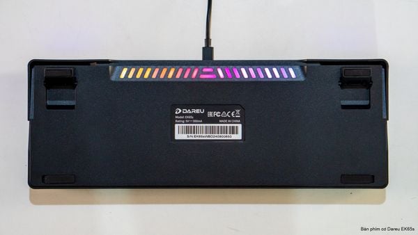 Bàn phím cơ Gaming Dareu EK65s Dream Switch - Đen trắng