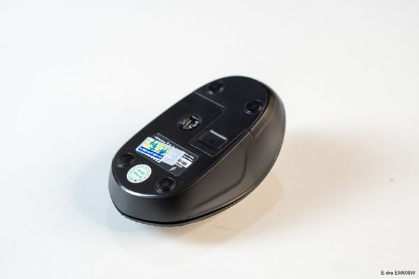 Chuột E-dra EM608W (2.4GHz, 1000DPI) - Màu đen