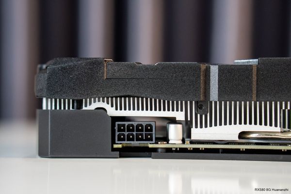 Card màn hình Huananzhi RX580 8G GDDR5 2048SP - Màu đen