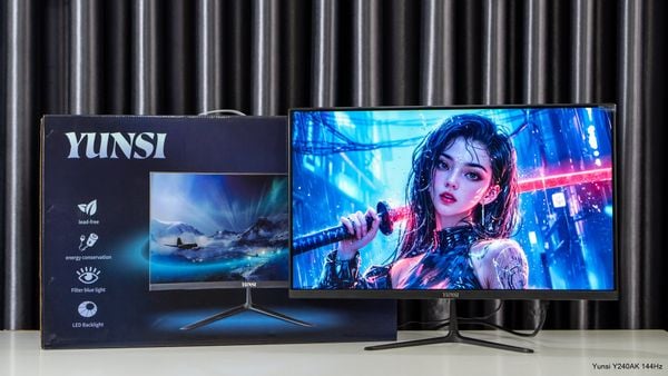 Yunsi Y240AK 24 inch (144Hz, 3ms, FHD, IPS) - Màu đen