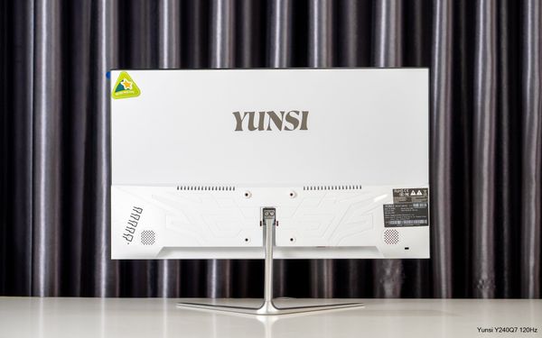 Yunsi Y240Q7 24 inch (120Hz, 3ms, VA, FHD, Cong nhẹ) - Màu trắng