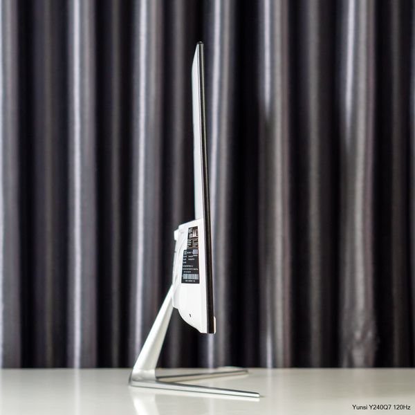 Yunsi Y240Q7 24 inch (120Hz, 3ms, VA, FHD, Cong nhẹ) - Màu trắng
