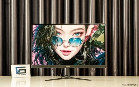 Yunsi Y240Q7 24 inch (120Hz, 3ms, VA, FHD, Cong nhẹ) - Màu đen