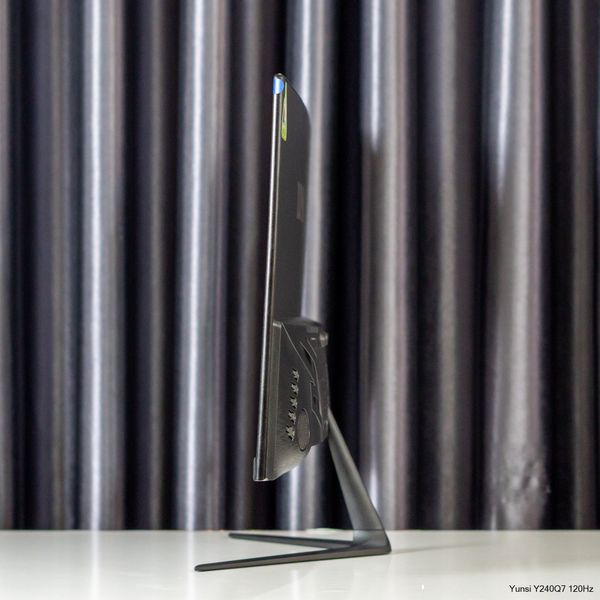 Yunsi Y240Q7 24 inch (100Hz, VA, 1ms, FHD, Cong nhẹ) - Màu đen
