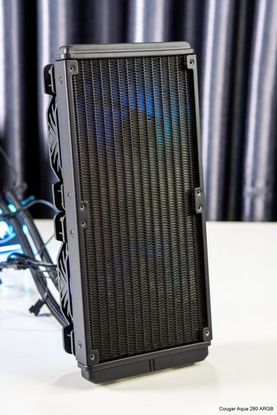 Tản nhiệt nước COUGAR AQUA ARGB 280 - Màu đen