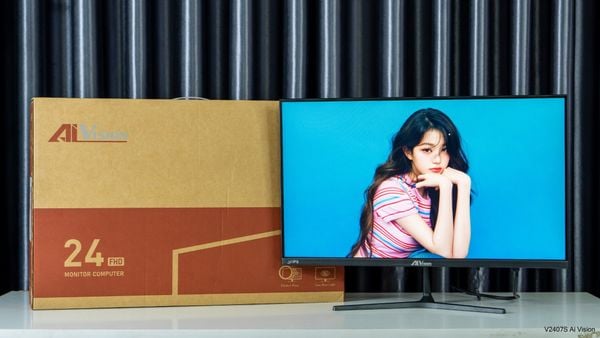VSP Aivision V2407S (24inch, IPS, FHD, 100Hz, 5ms, Đen, ver 2025) - Màu đen