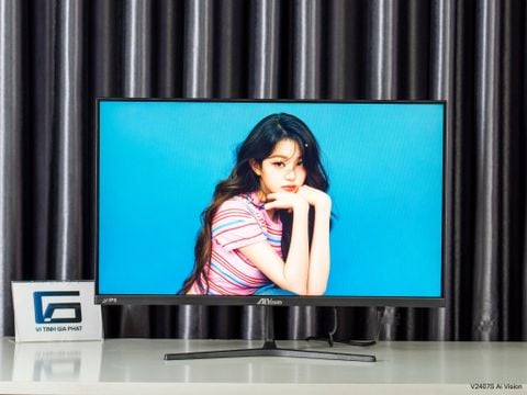 VSP Aivision V2407S (24inch, IPS, FHD, 100Hz, 5ms, Đen, ver 2025) - Màu đen