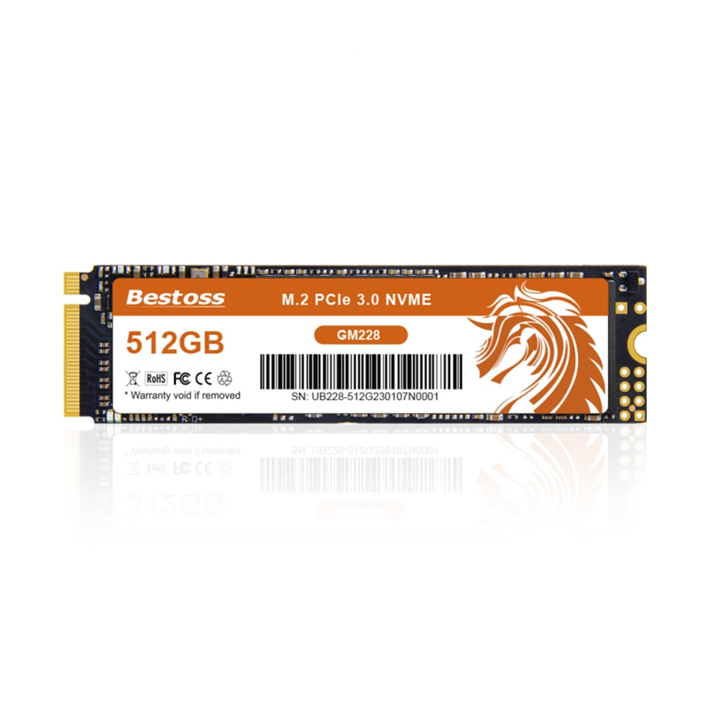 Ổ cứng SSD NVMe Bestoss GM228 256GB PCIe Gen3 x4 M.2 2280, đọc