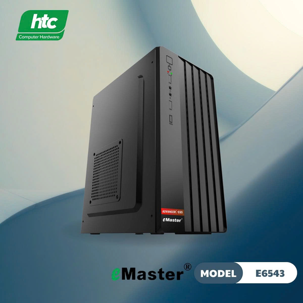 Thùng máy văn phòng eMaster Series E6543 - Màu đen