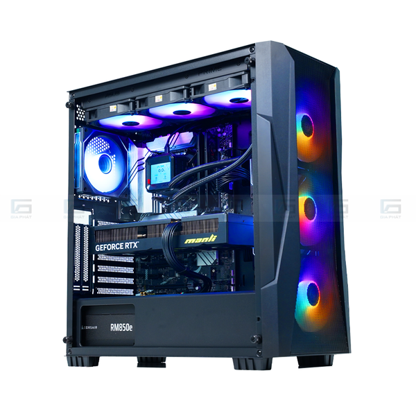 PC Xeon Giả Lập chạy 20 tab game - RX 580 8G - 2682 V4 Dual - 64G RAM