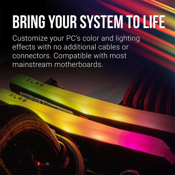 RAM DDR4 16GB 3200  PNY XLR8 GAMING EPIC-X RGB Trắng