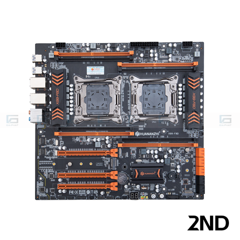 Mainboard X99 F8D Huananzhi (Dual Xeon, DDR4, EATX) - 2ND
