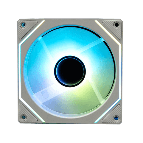 Fan Case Leopard Prism 4Max ARGB 120mm Trắng PWM
