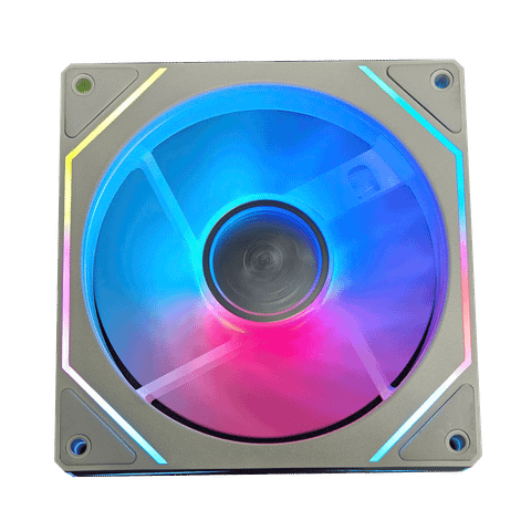 Fan Case Leopard S1 Auto RGB 120mm Trắng 1200RPM