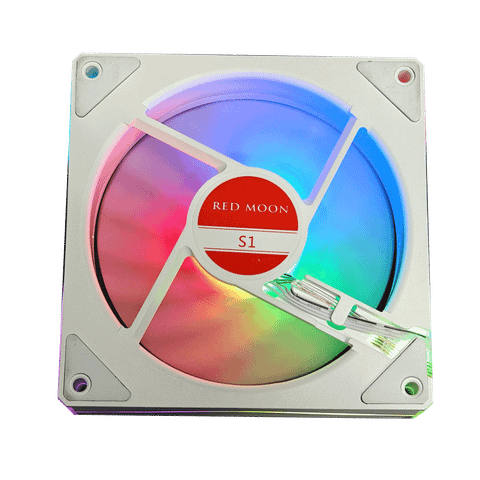 Fan Case Leopard S1 Auto RGB 120mm Trắng 1200RPM