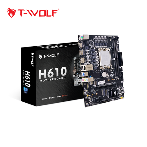 Bo mạch chủ H610 T-Wolf (DDR4, ATX, LGA1700)