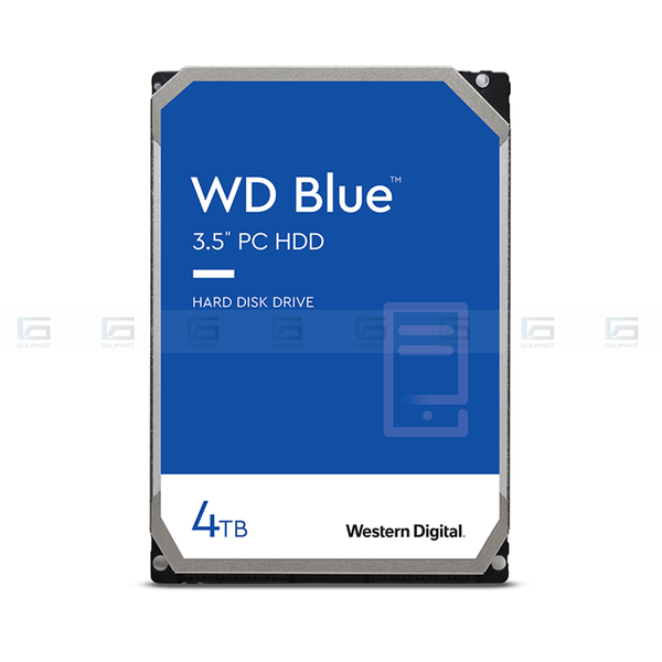 Ổ cứng Western Digital Caviar Blue 4TB 5400RPM 256MB WD40EZAX