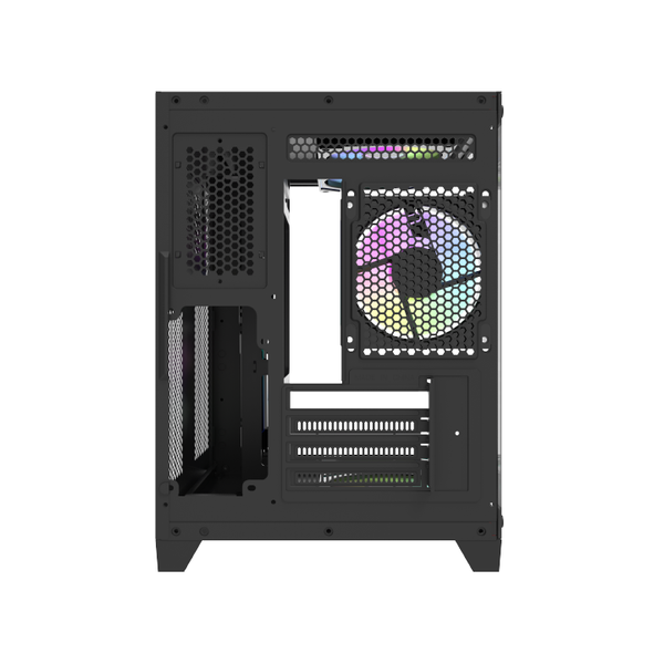 Thùng máy tính Magic GM-02 CURVED (M-ATX) - Màu Đen