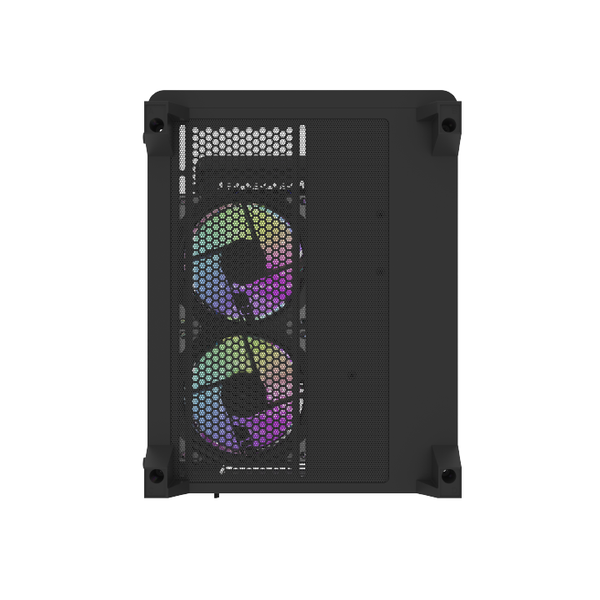 Thùng máy tính Magic GM-02 CURVED (M-ATX) - Màu Đen