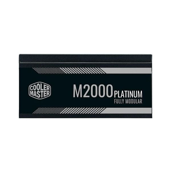 Bộ nguồn Cooler Master M2000 80 Plus Platinum 2000W - Màu đen