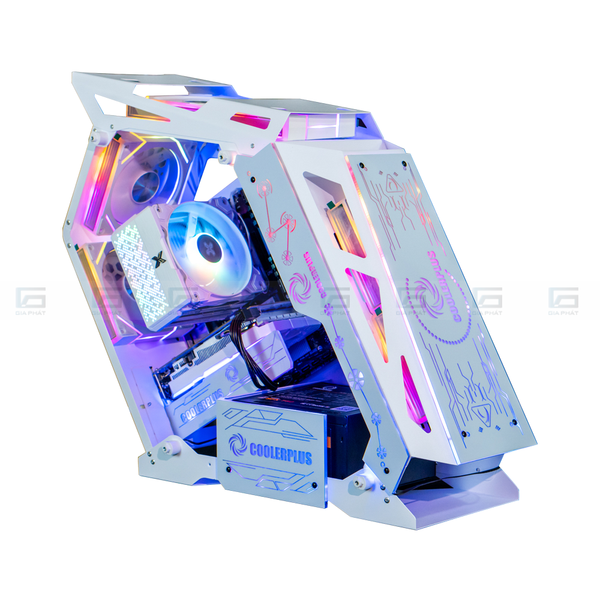 Thùng máy tính Gaming Coolerplus ES1 E-Sports CPL XIAOK - Màu trắng