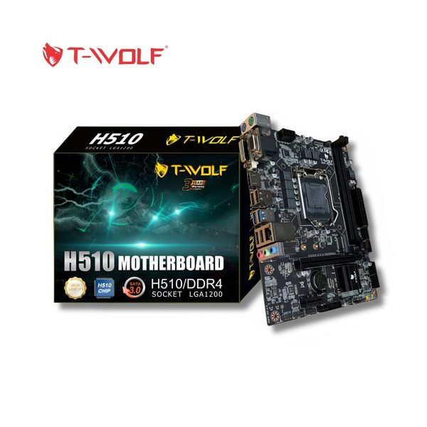 Bo mạch chủ H510 T-Wolf (DDR4, M-ATX, LGA1200)