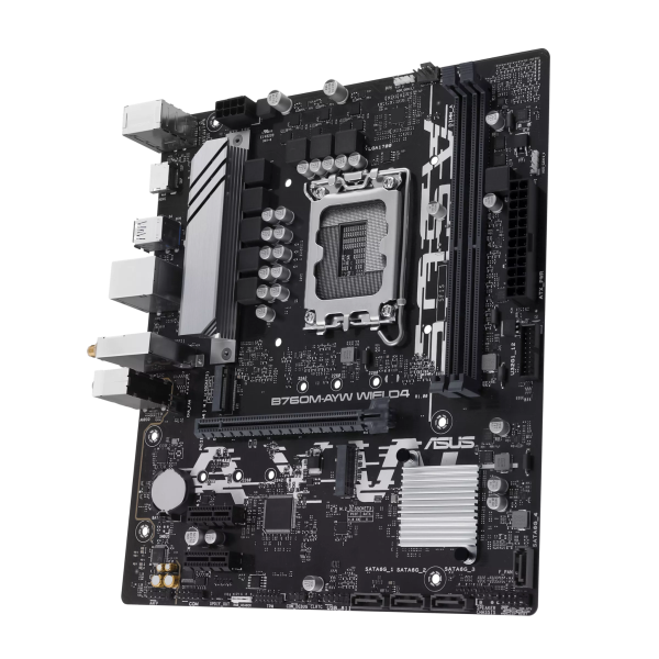 Bo mạch chủ Asus B760M-AYW WIFI DDR4 - Chính hãng