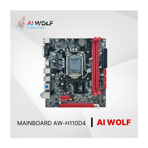 Bo mạch chủ AIWOLF H110 DDR4 (M-ATX, VGA + HDMI) Chính Hãng Full VAT