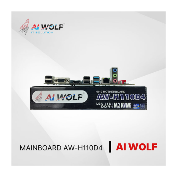 Bo mạch chủ AIWOLF H110 DDR4 (M-ATX, VGA + HDMI) Chính Hãng Full VAT