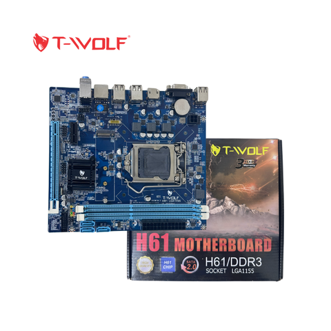 Bo mạch chủ H61 T-Wolf (DDR3, M-ATX, LGA1155)