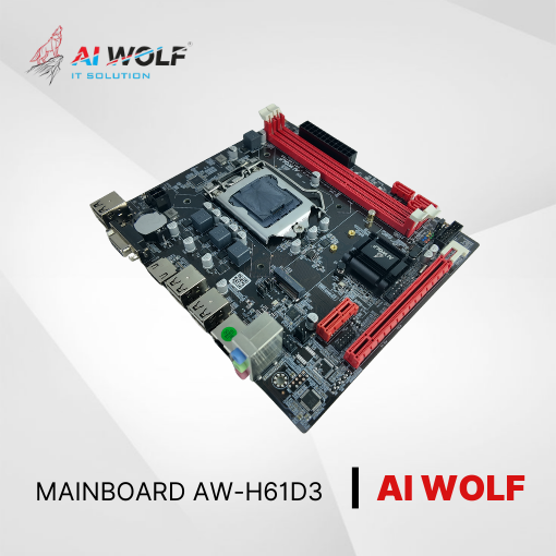 Bo mạch chủ AIWOLF AW-H61D3 (M-ATX, VGA + HDMI, LGA1155) Chính Hãng Full VAT