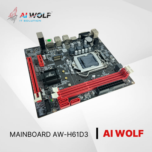 Bo mạch chủ AIWOLF AW-H61D3 (M-ATX, VGA + HDMI, LGA1155) Chính Hãng Full VAT