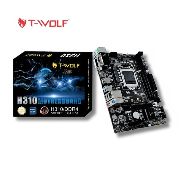 Bo mạch chủ H310 T-Wolf (DDR4, M-ATX, LGA1151)