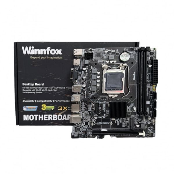 Bo mạch chủ H110 Winnfox (DDR3, ATX, LGA1151)