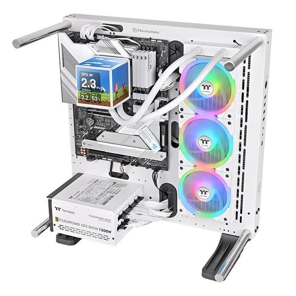 Tản nhiệt nước Thermaltake MINECUBE 360 Ultra Snow - Màu trắng
