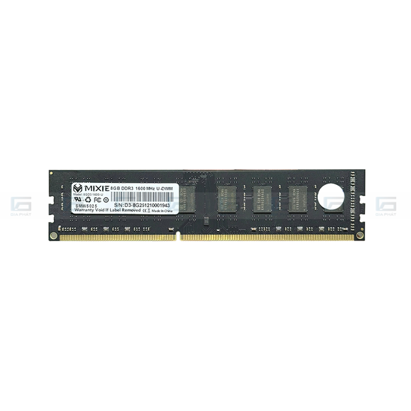 Ram Desktop 8GB/1600 Mixie DDR3 Không Tản Chính hãng