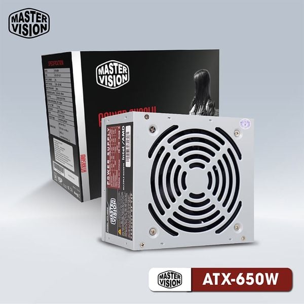 Nguồn Master Vision ATX-650W - Màu trắng